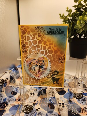 Born to Be Awesome Birthday Card - 0031 - image1